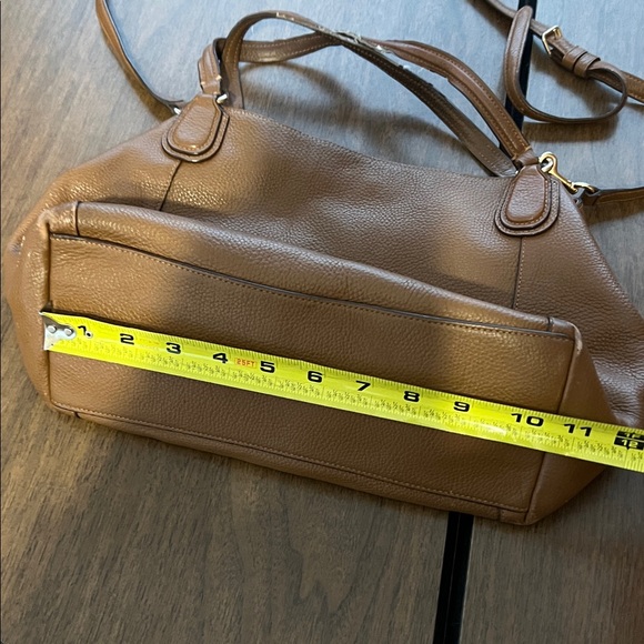 Coach Brown Leather Shoulder Bag - Picture 2 of 13